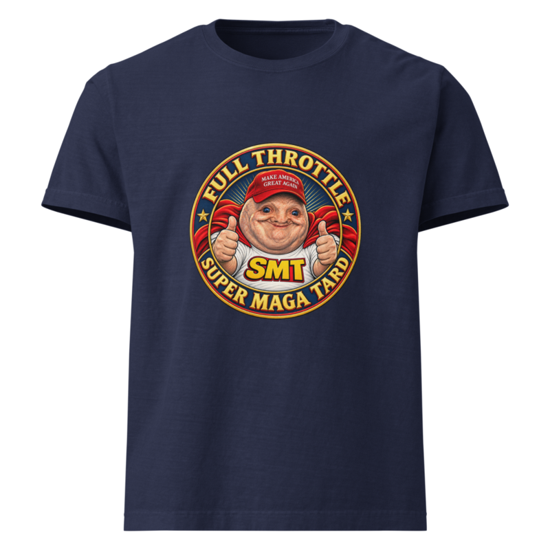 Full Throttle Seal Tee — Navy